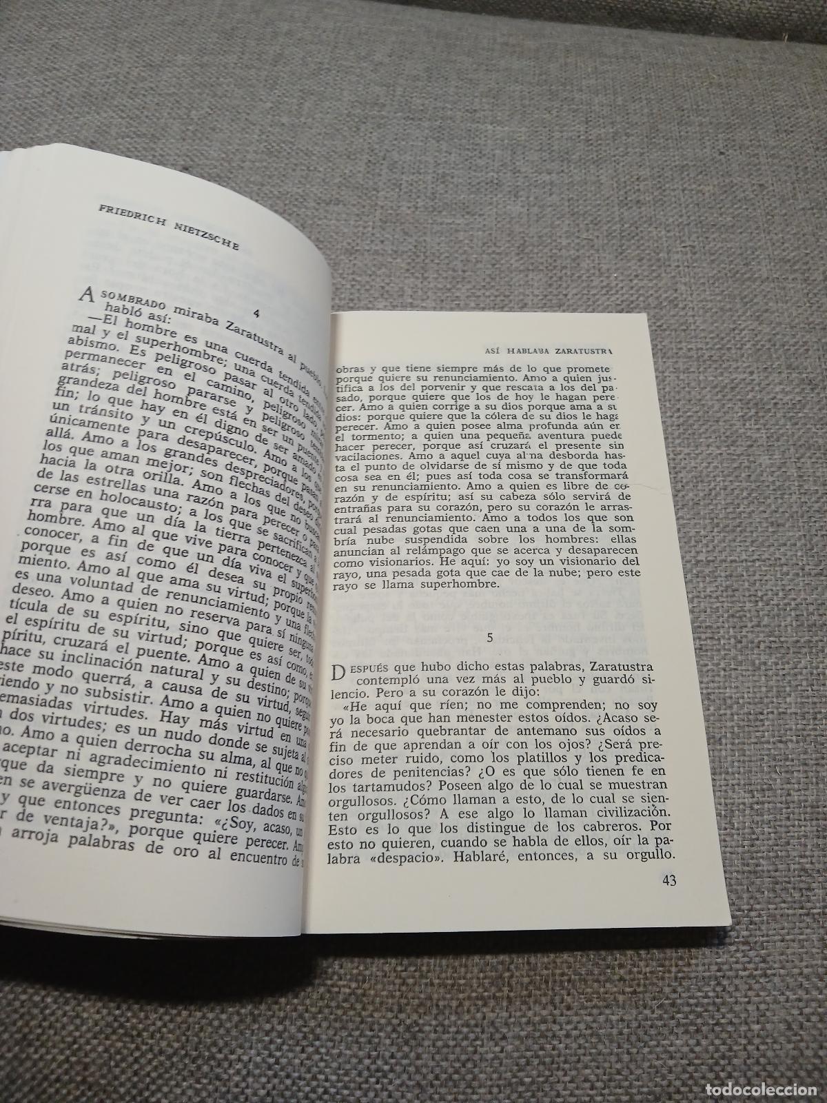 Libros de segunda mano: As&iacute; hablaba Zaratustra - Friedrich Nietzsche
