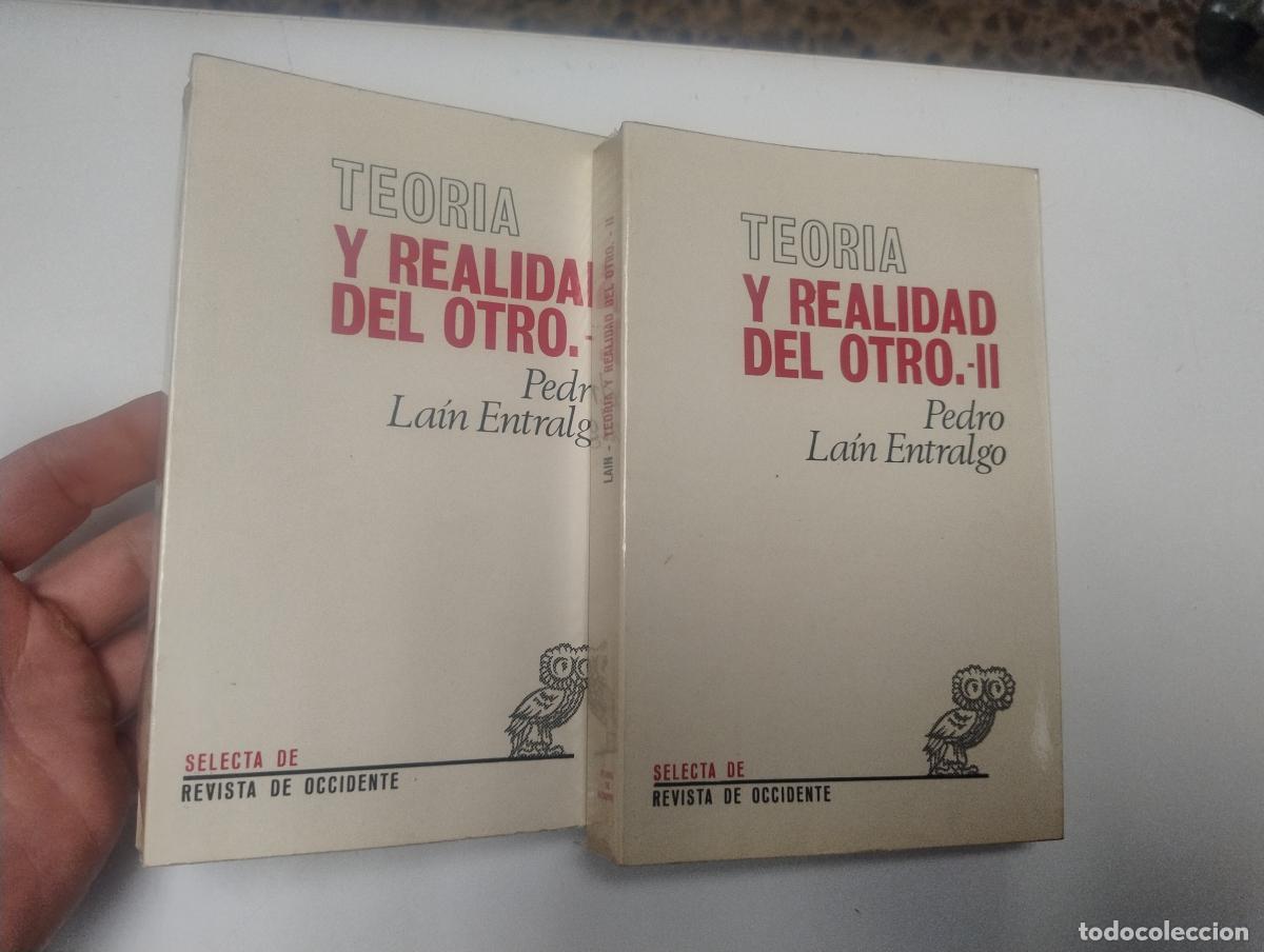 Libros de segunda mano: Teor&iacute;a y realidad del otro (2 vols.) - La&iacute;n Entralgo, Pedro