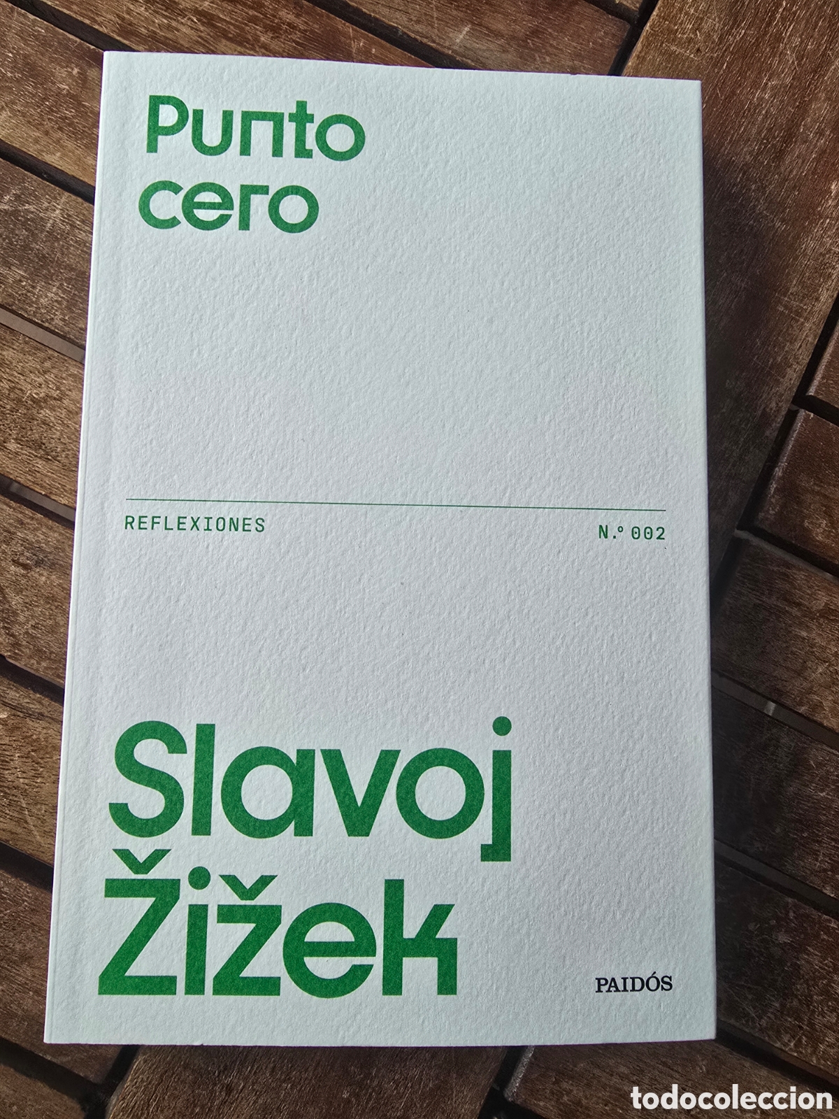 Libros de segunda mano: Punto cero Reflexiones n.&ordm; 002 Slavoj Zizek PAIDOS 2026 Filosof&iacute;a