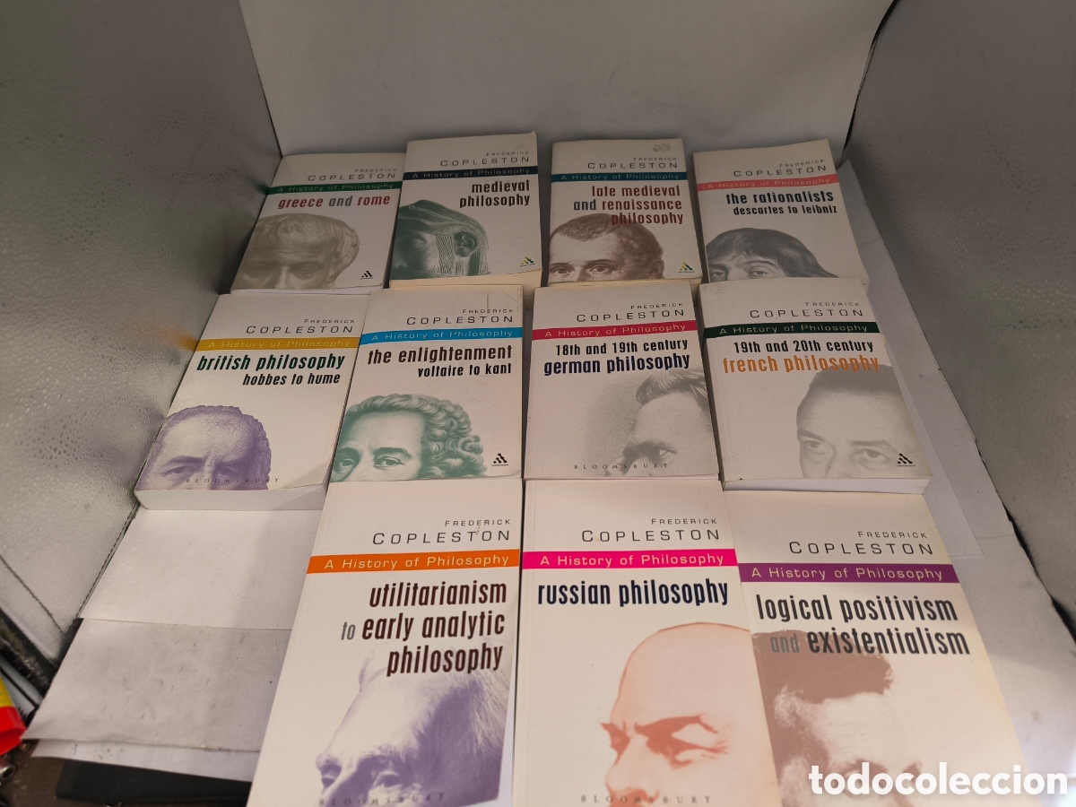 Libros de segunda mano: A history of philosophy. Copleston. En ingl&eacute;s.