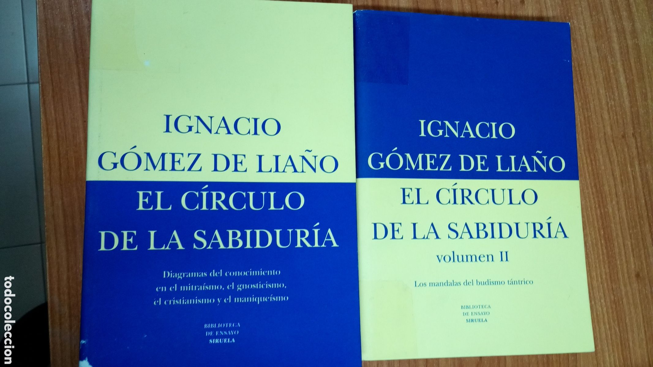 Libros de segunda mano: El c&iacute;rculo de la sabidur&iacute;a, 2 vols. Ignacio G&oacute;mez de Lia&ntilde;o. Siruela, Ensayo, 1998. Completa