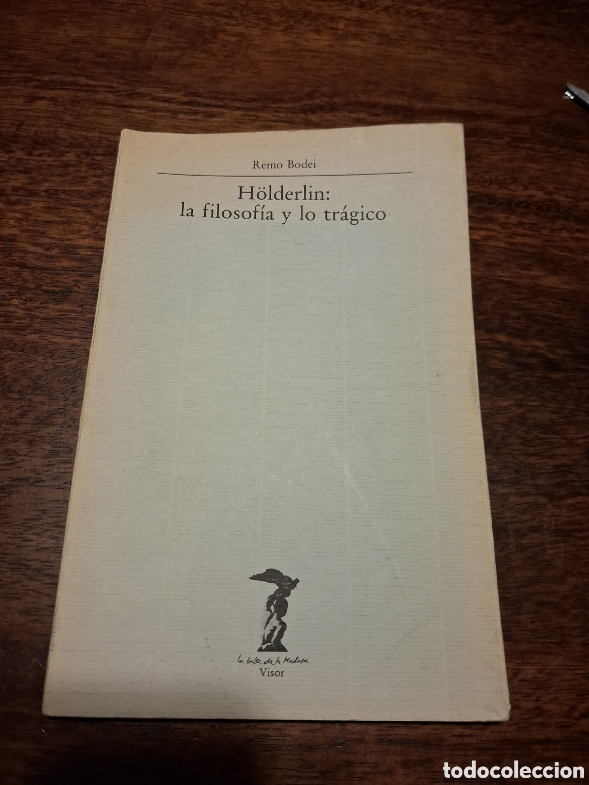Libros de segunda mano: H&ouml;lderlin: la filosof&iacute;a y lo tr&aacute;gico, Remo Bodel