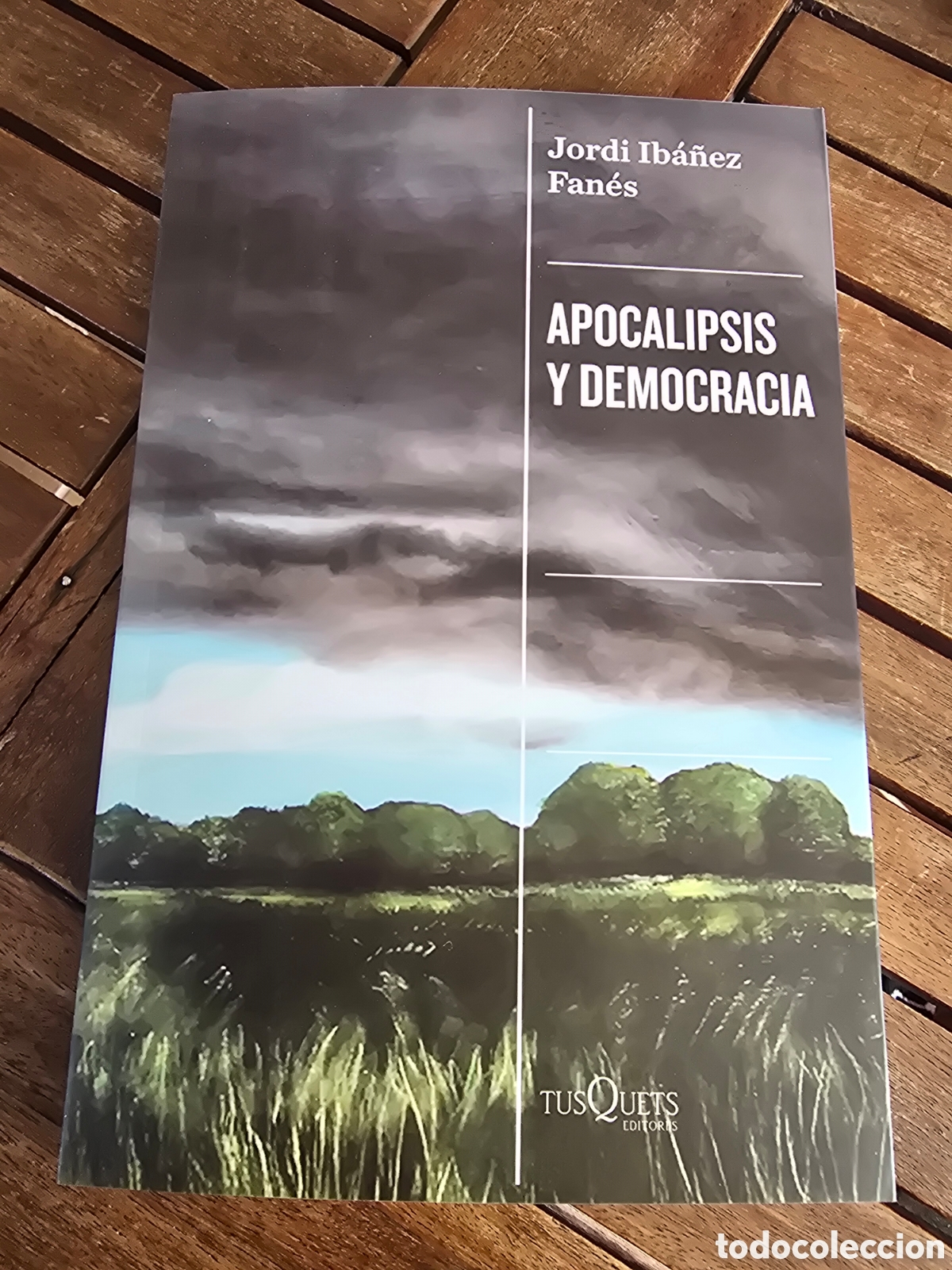 Libros de segunda mano: Apocalipsis y democracia Jordi Ib&aacute;&ntilde;ez Fan&eacute;s Editorial TUSQUETS 2026 Filosof&iacute;a