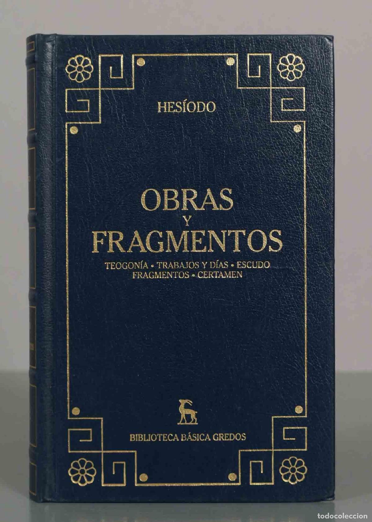 Libros de segunda mano: Obras y Fragmentos - Hes&iacute;odo gredos