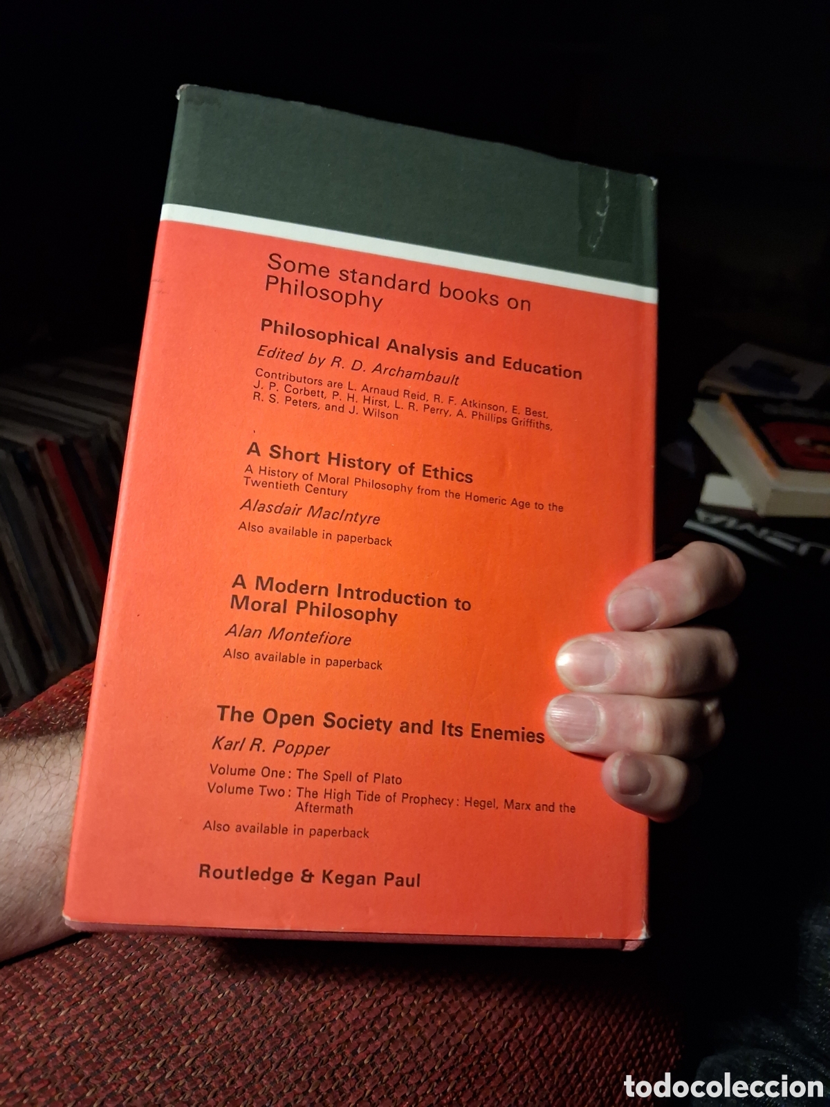 Libros de segunda mano: Introduction to Philosophical Analysis, John Hospers - Foto 2