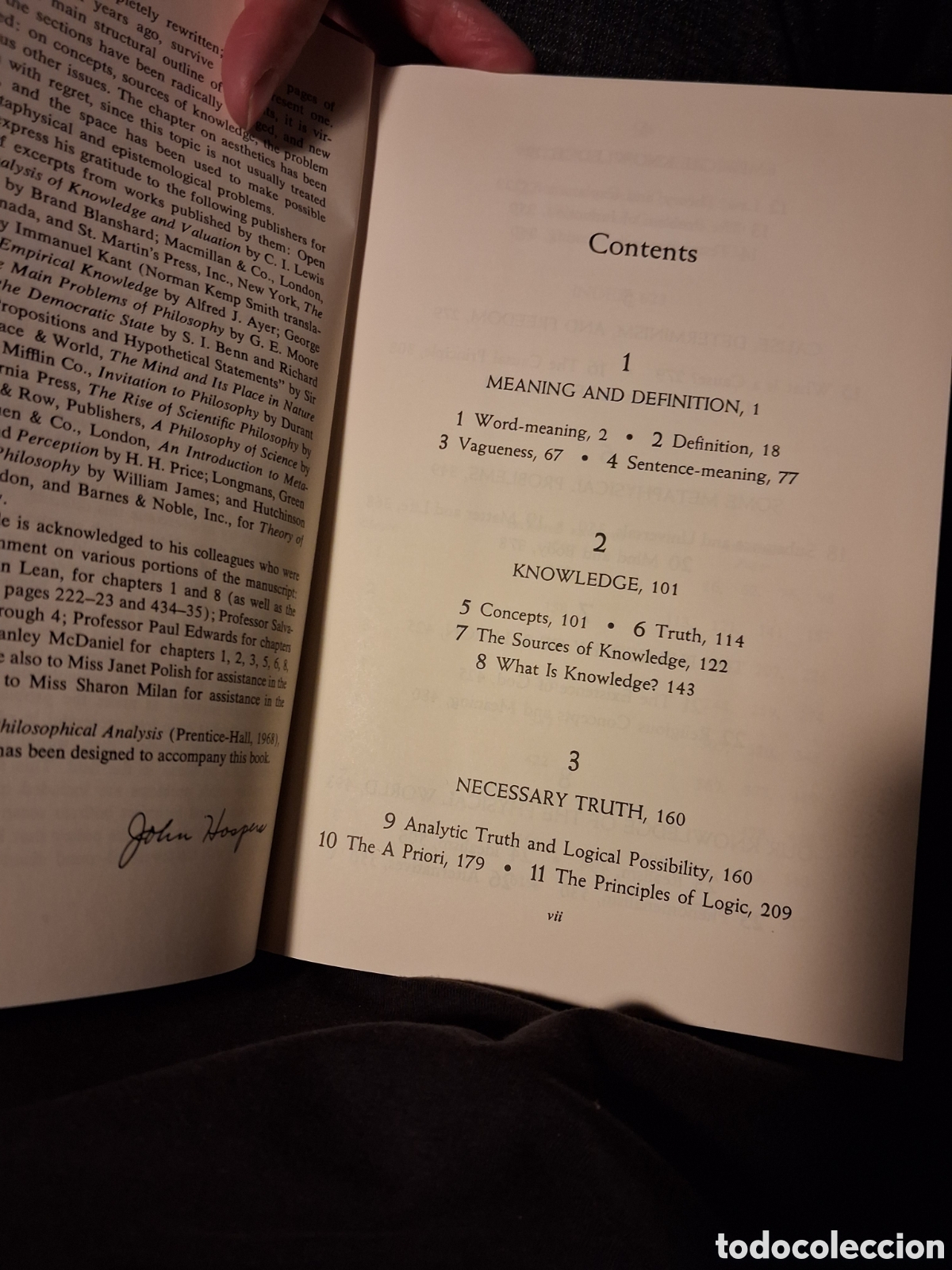 Libros de segunda mano: Introduction to Philosophical Analysis, John Hospers - Foto 3