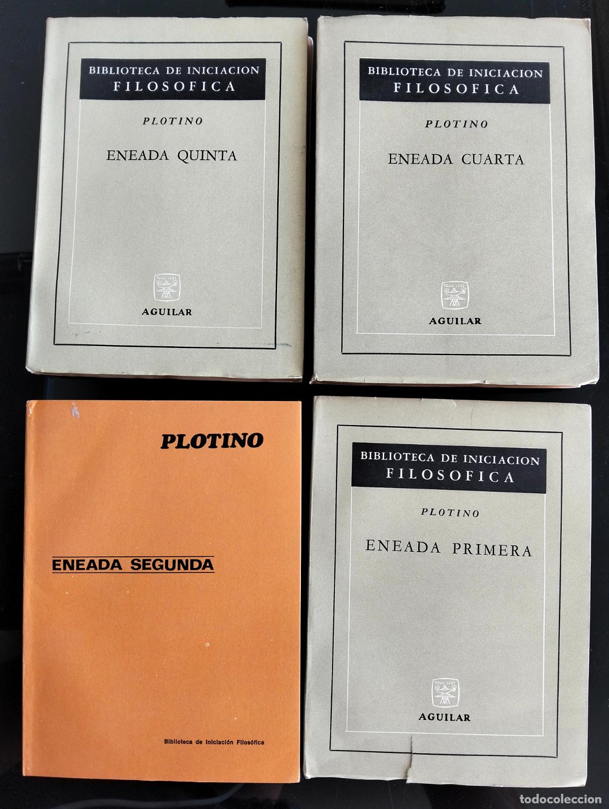 Libros de segunda mano: Raro. Filosofia. Cuatro Eneadas de Plotino, ed. Aguilar Argentina, VISITA MI CATALOGO L54