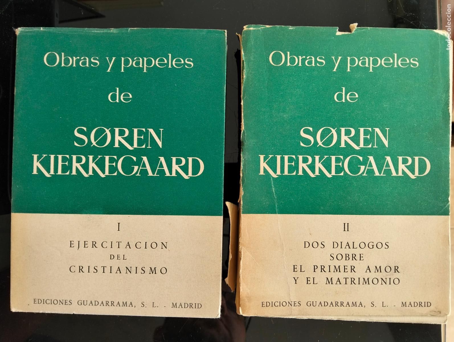 Libros de segunda mano: Filosofia. Obras y Papeles de Soren Kierkegaard, ed Guadarrama, 1961. VISITA MI CATALOGO, L54