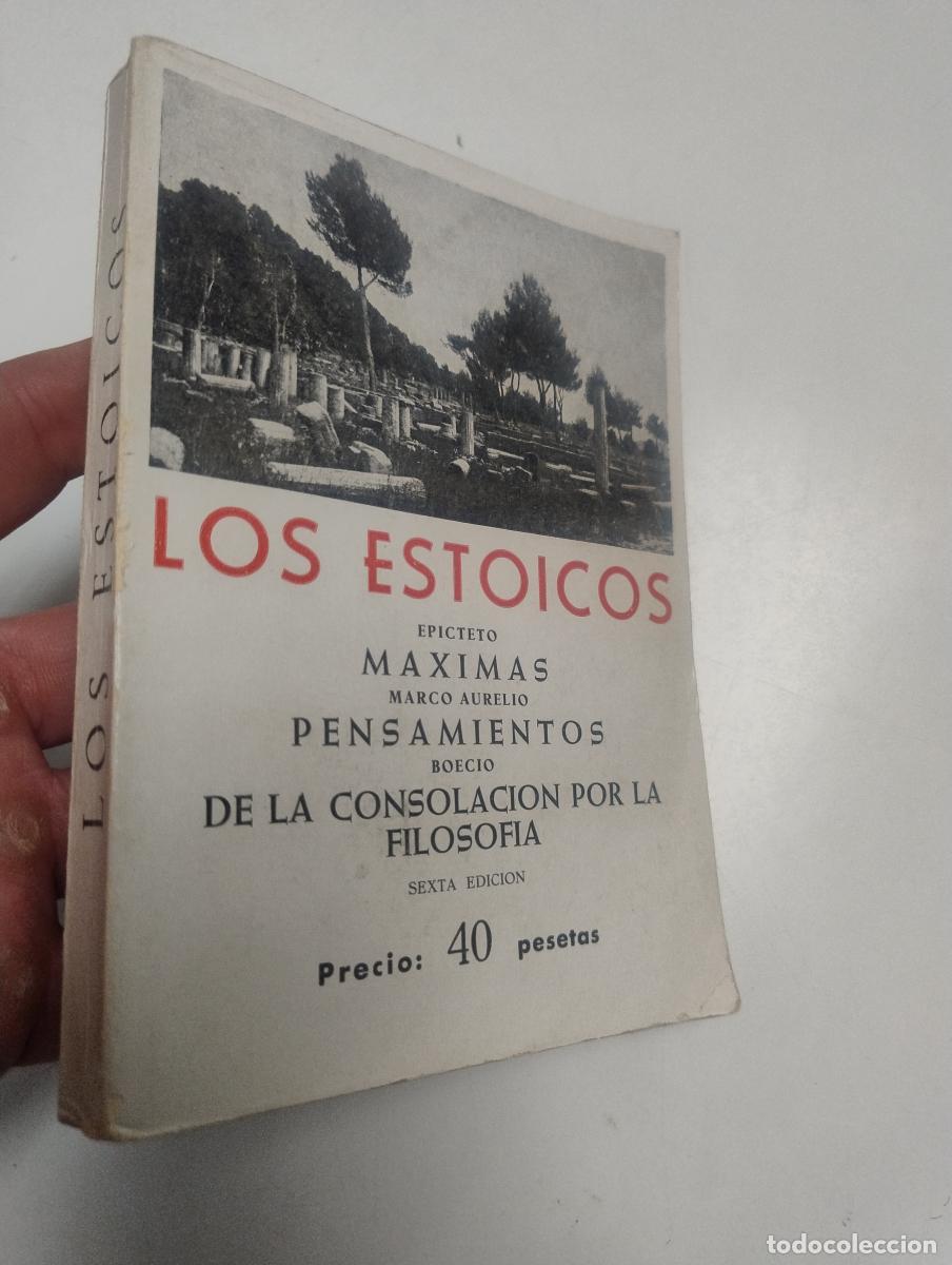 Libros de segunda mano: Los estoicos - Epicteto, Marco Aurelio, Boecio