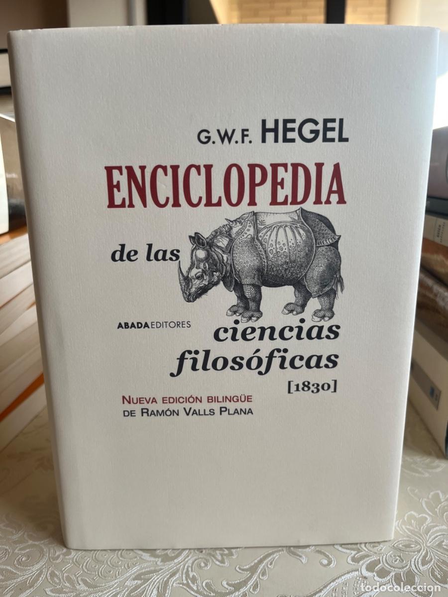 Libros de segunda mano: Hegel, G.W.F.-Enciclopedia de las ciencias filos&oacute;ficas [1830]