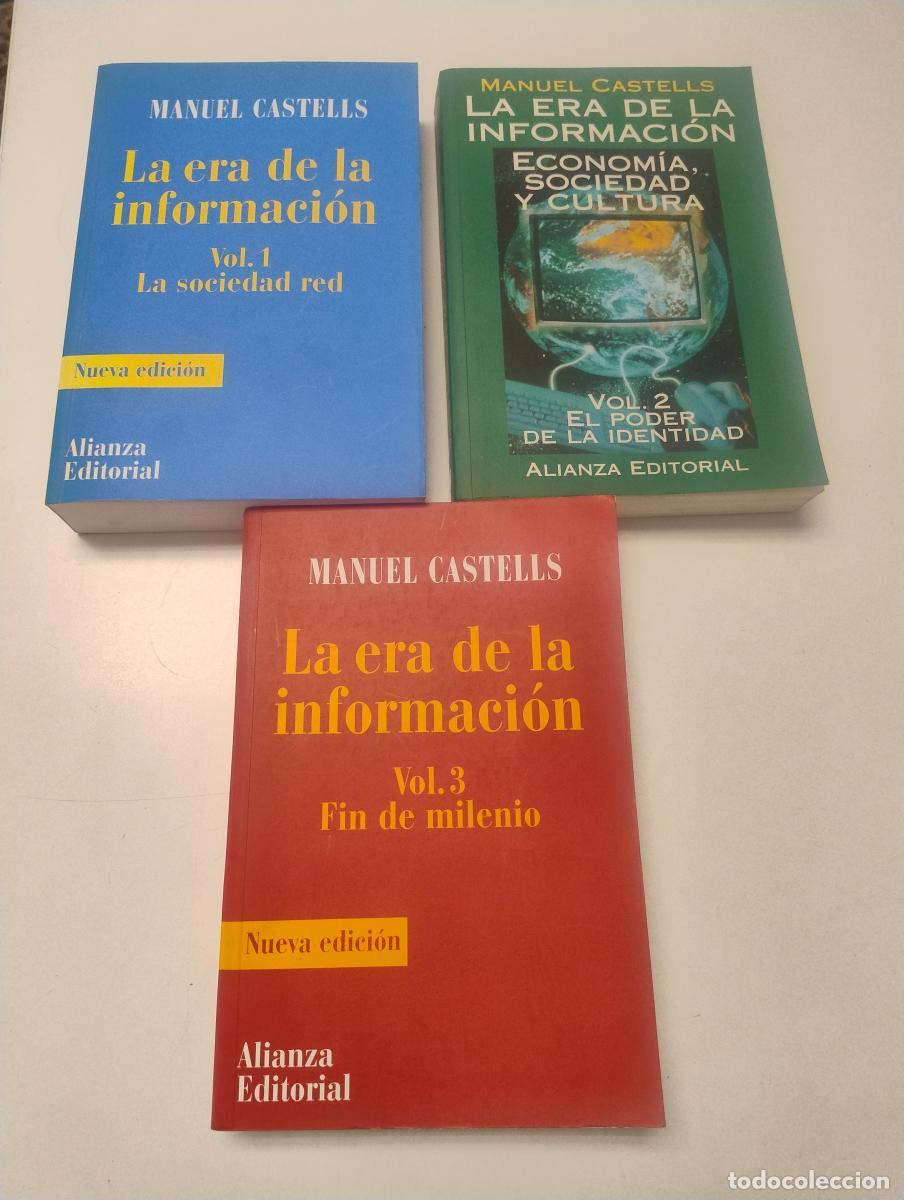 Libros de segunda mano: La era de la informaci&oacute;n (3 vols) - Manuel Castells