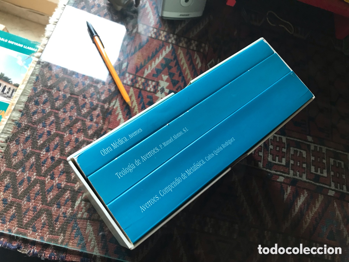 Libros de segunda mano: Averroes VIII Centenario 1198-1998. Box con tres libros