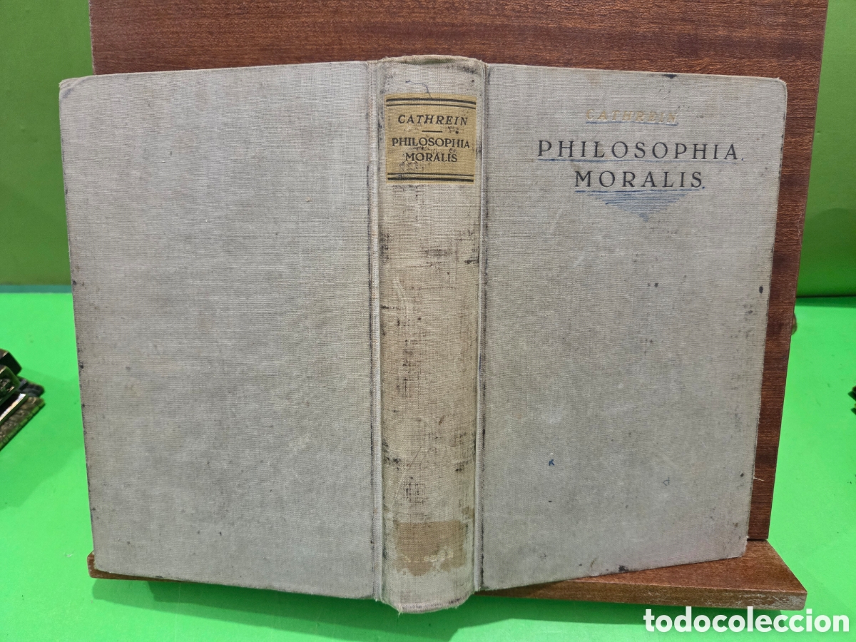 Libros de segunda mano: &rdquo;&rdquo;PHILOSOPHIA MORALIS&rdquo;&rdquo;...VICTORE CATHREIN, S. I....HERDER...MCMLV...1995...