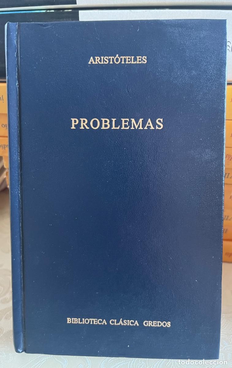 Libros de segunda mano: Arist&oacute;teles.- Problemas ( Biblioteca Cl&aacute;sica Gredos)