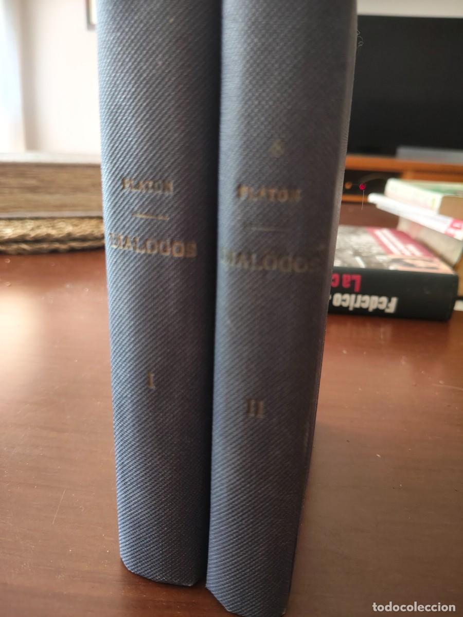 Libros de segunda mano: PLATON. DIALOGOS. 2 TOMOS - Foto 1
