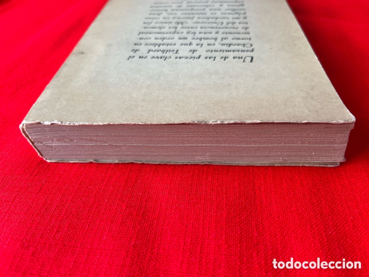 Libros de segunda mano: Libro El fen&oacute;meno humano - Teilhard de Chardin - Foto 3