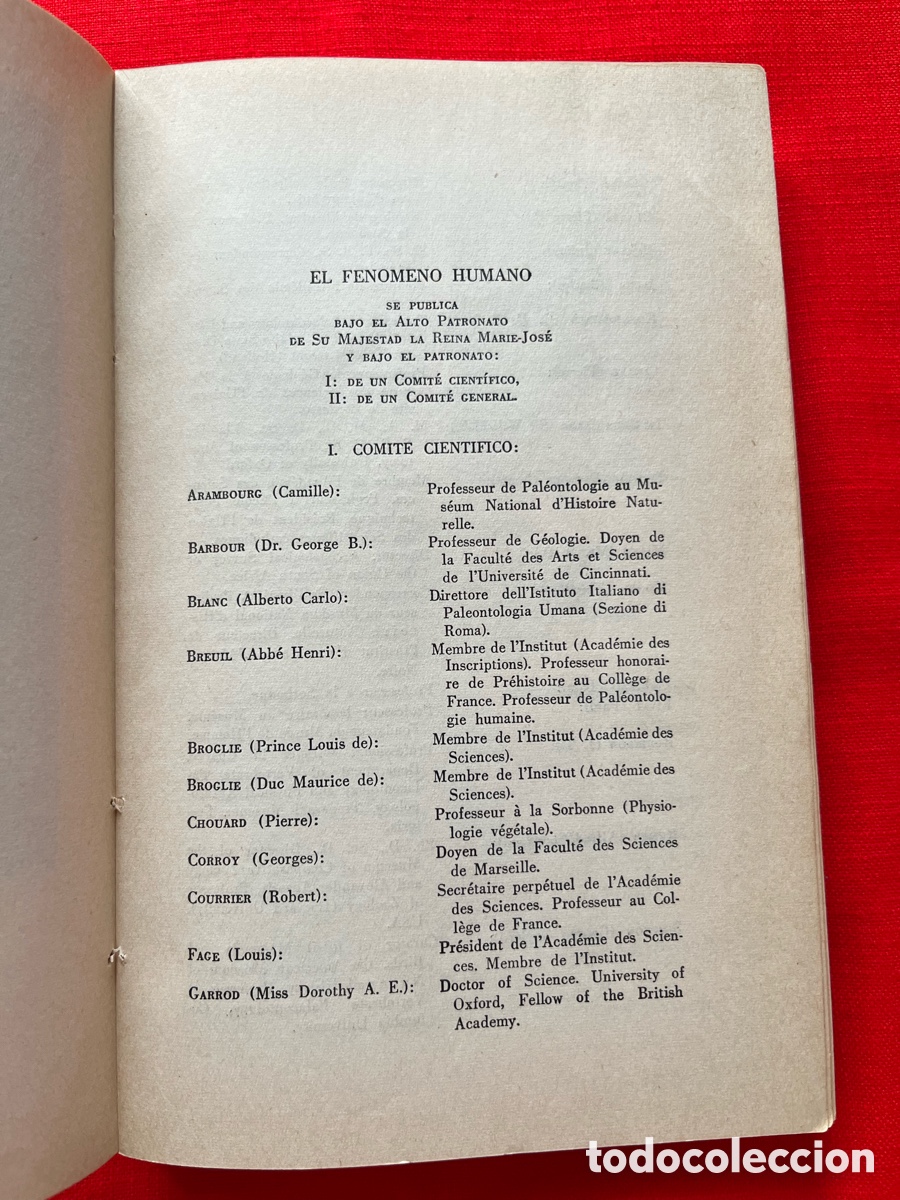 Libros de segunda mano: Libro El fen&oacute;meno humano - Teilhard de Chardin - Foto 6