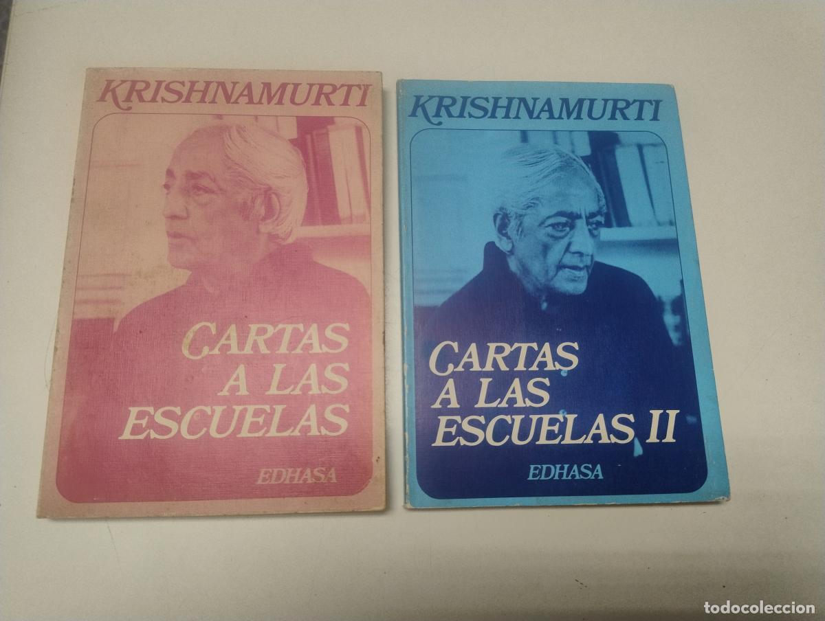 Libros de segunda mano: Cartas a la escuelas (2 vols.) - Krishnamurti, Jiddu