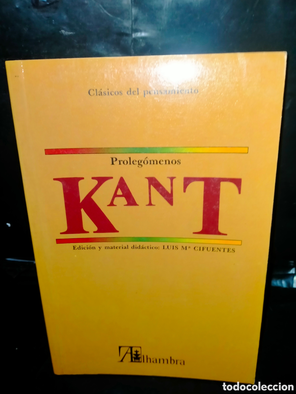 Libros de segunda mano: KANT. PROLEG&Oacute;MENOS .ALHAMBRA