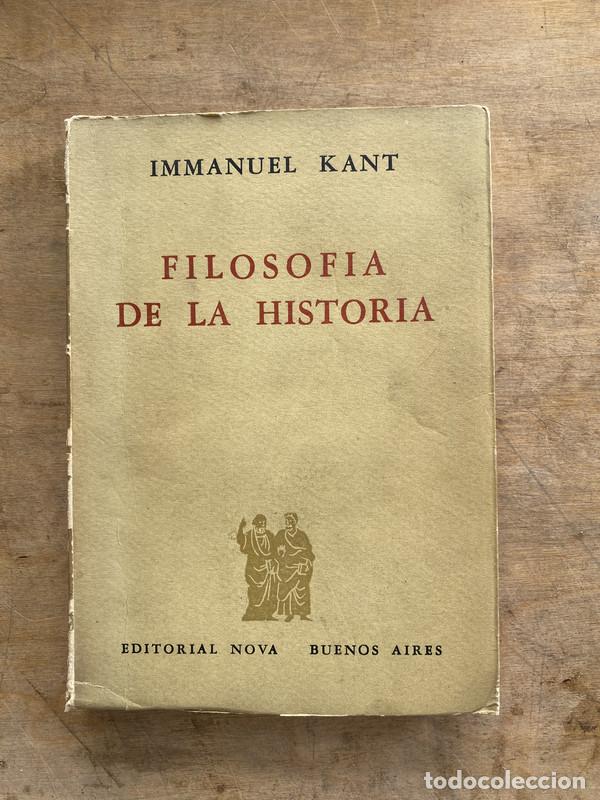 Libri di seconda mano: Filosofia de la historia - Kant Immanuel