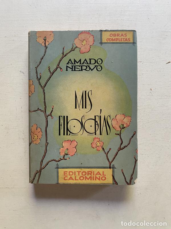 Libros de segunda mano: Mis filosofias - Nervo Amado - Foto 1