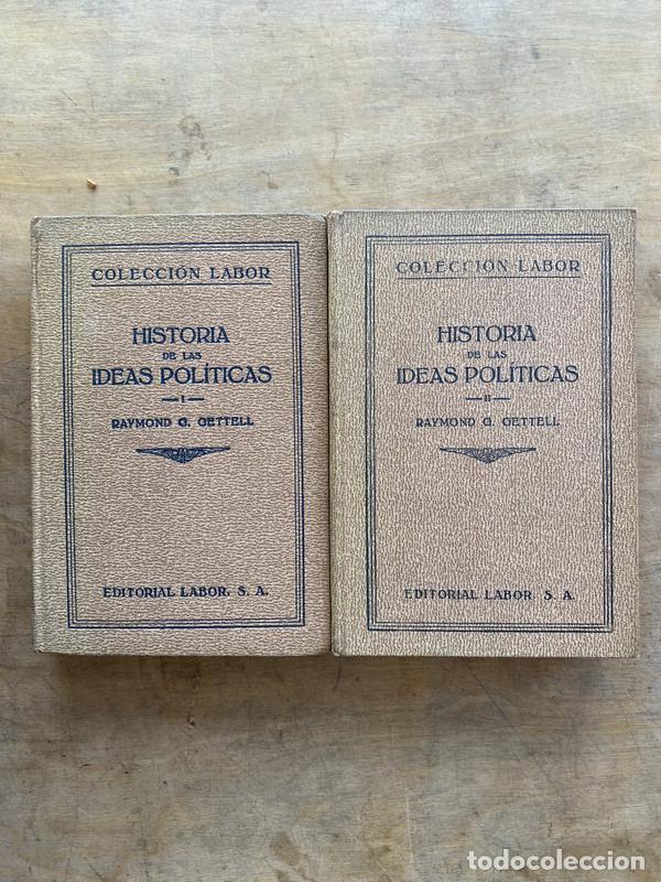 Libros de segunda mano: Historia de las Ideas Politicas - Gettell Raymond G.