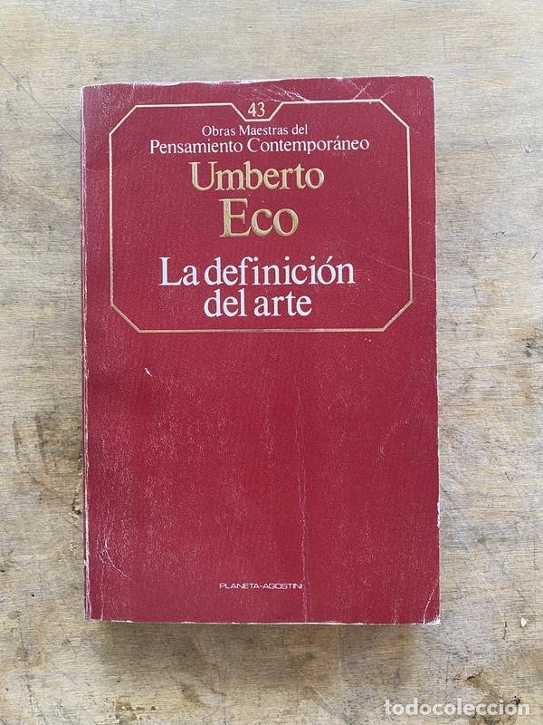 Libros de segunda mano: La definicion del arte - Eco Umberto