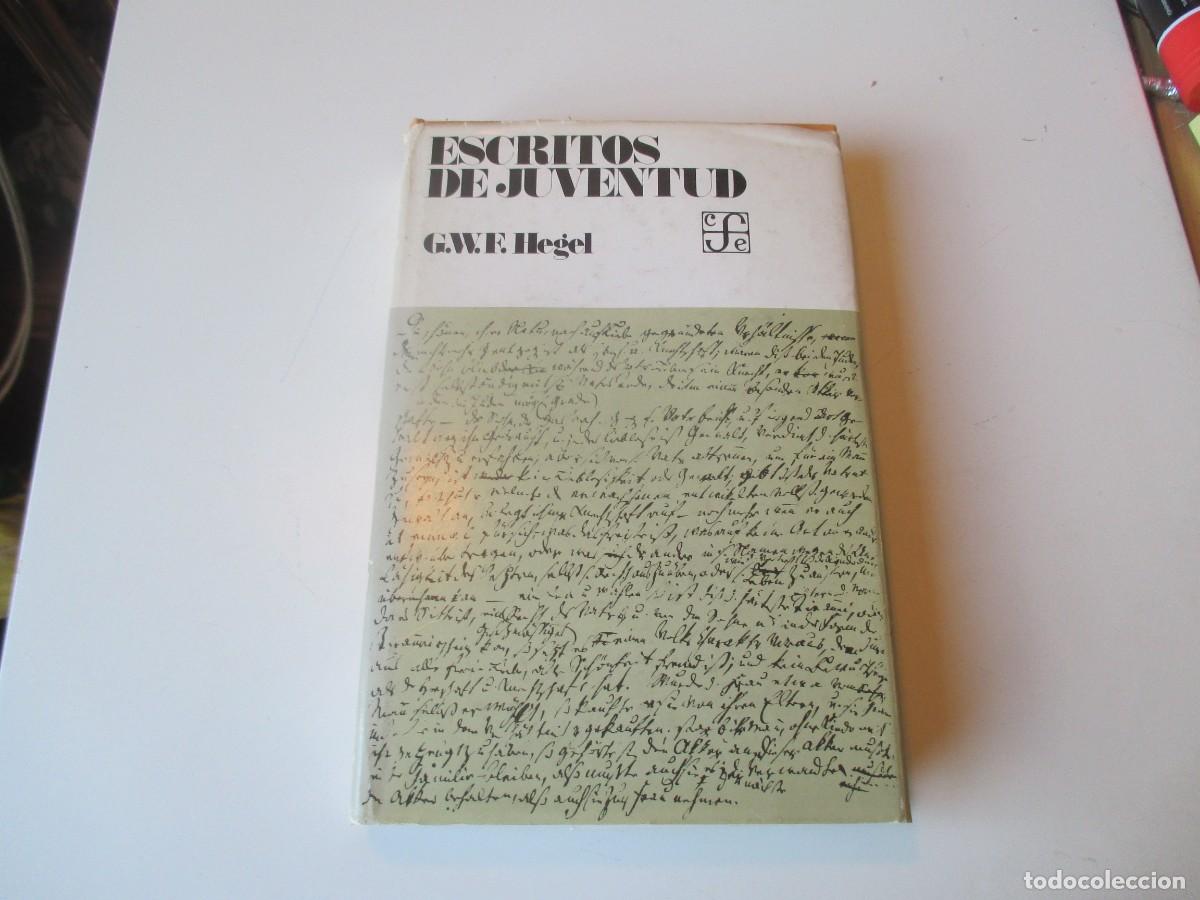 Libros de segunda mano: G.W.F. HEGEL Escritos de juventud W39784