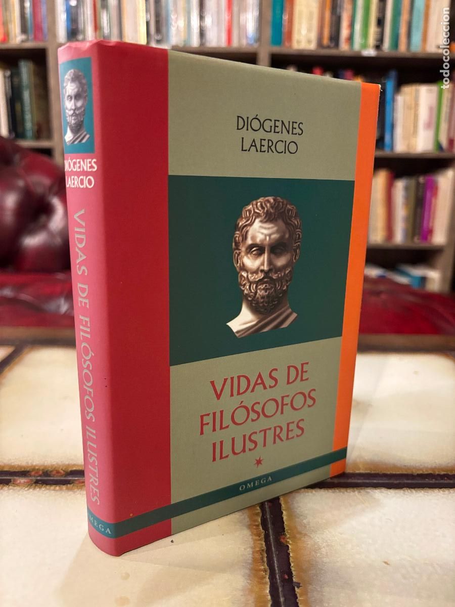 Libros de segunda mano: Vidas de fil&oacute;sofos ilustres. Di&oacute;genes Laercio. Omega