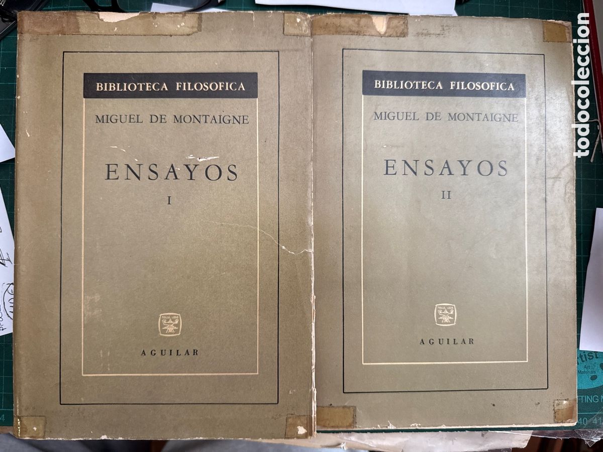 Second hand books: MONTAIGNE, Miguel de Ensayos [2 tomos]