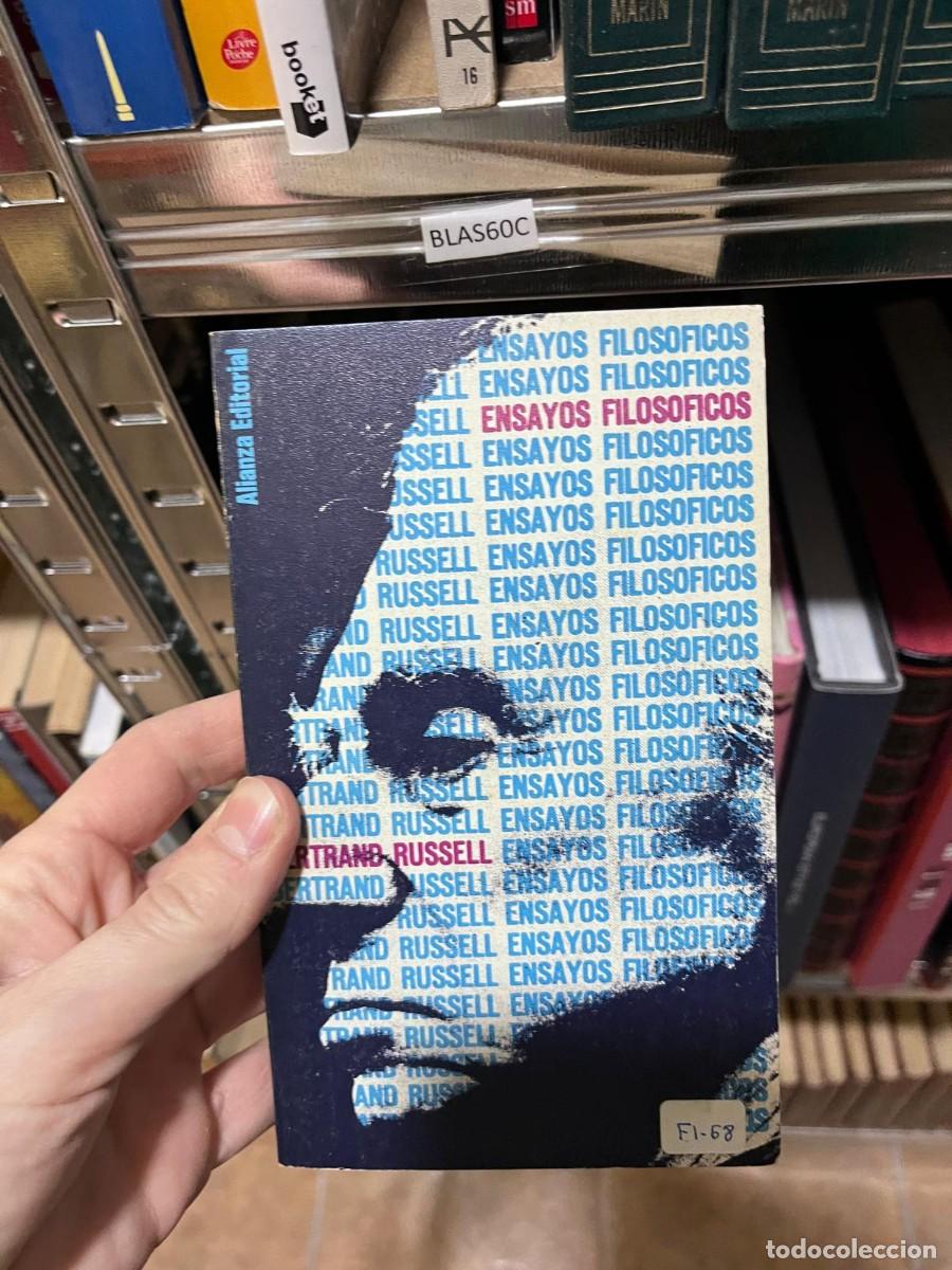 Libros de segunda mano: BLAS60C Alianza Editorial BERTRAND RUSSELL ENSAYOS FILOSOFICOS