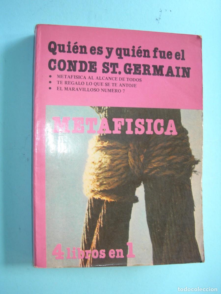 Libros de segunda mano: QUI&Eacute;N ES Y QUIEN FUE EL CONDE ST. GERMAIN / CONNY MENDEZ / METAFISICA - FILOSOF&Iacute;A