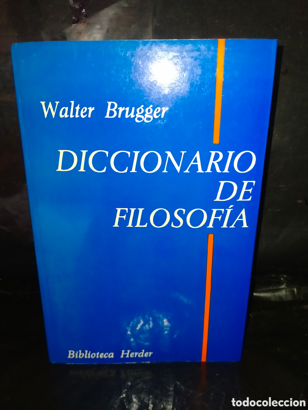 Libros de segunda mano: WALTER BRUGGER. DICCIONARIO DE FILOSOF&Iacute;A .BIBLIOTECA HERDER