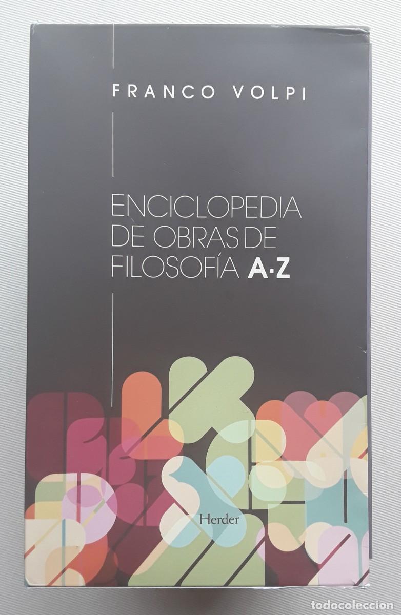 Libros de segunda mano: ENCICLOPEDIA DE OBRAS DE FILOSOF&Iacute;A. FRANCO VOLPI. TRES TOMOS EN SU ESTUCHE.