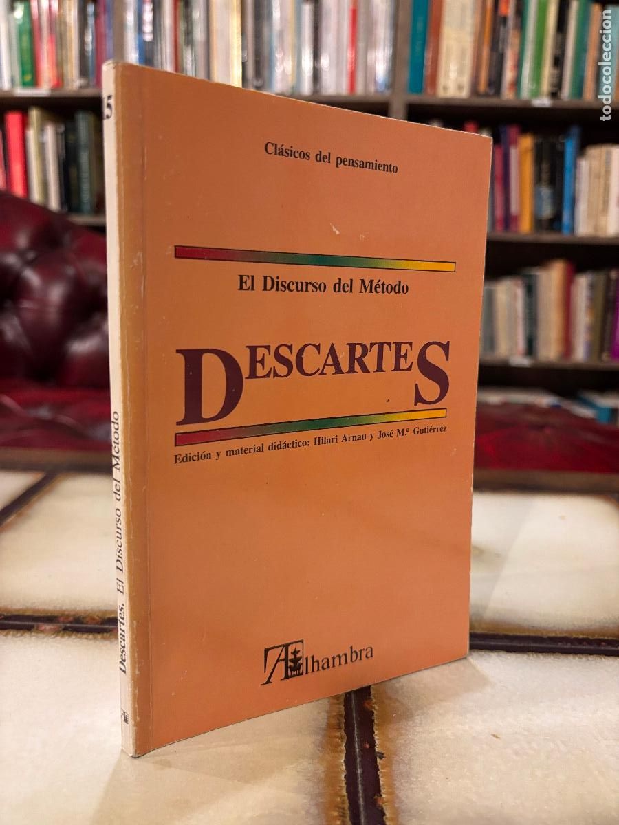 Libros de segunda mano: El discurso del m&eacute;todo. Descartes. PEDIDO M&Iacute;NIMO 5&euro;