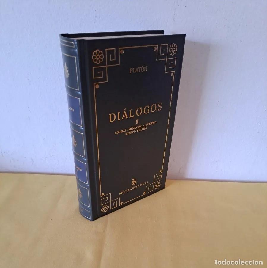 Libros de segunda mano: PLAT&Oacute;N - DI&Aacute;LOGOS II (GORGIAS, MEN&Eacute;XENO, EUTIDEMO, MEN&Oacute;N, CRATILO - BIBLIOTECA B&Aacute;SICA GREDOS 2000
