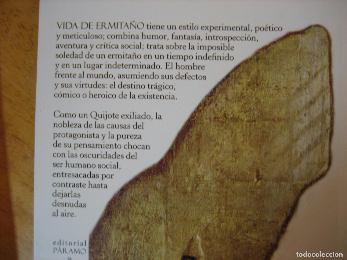 Libros de segunda mano: Vida de Ermita&ntilde;o - P&eacute;rez Antol&iacute;n, Mario NUEVO!! - Foto 3