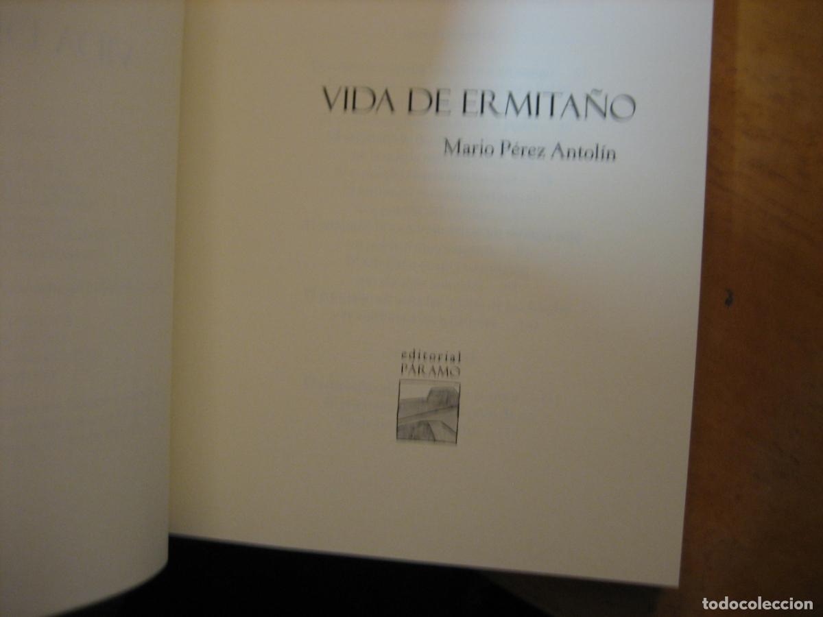 Libros de segunda mano: Vida de Ermita&ntilde;o - P&eacute;rez Antol&iacute;n, Mario NUEVO!! - Foto 4