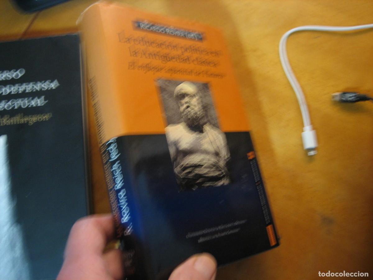 Libros de segunda mano: ROVIRA: LA EDUCACION POLITICA EN LA ANTIG&Uuml;EDAD CLASICA. EL ENFOQUE SAPIENCIAL DE PLUTARCO. NUEVO!!