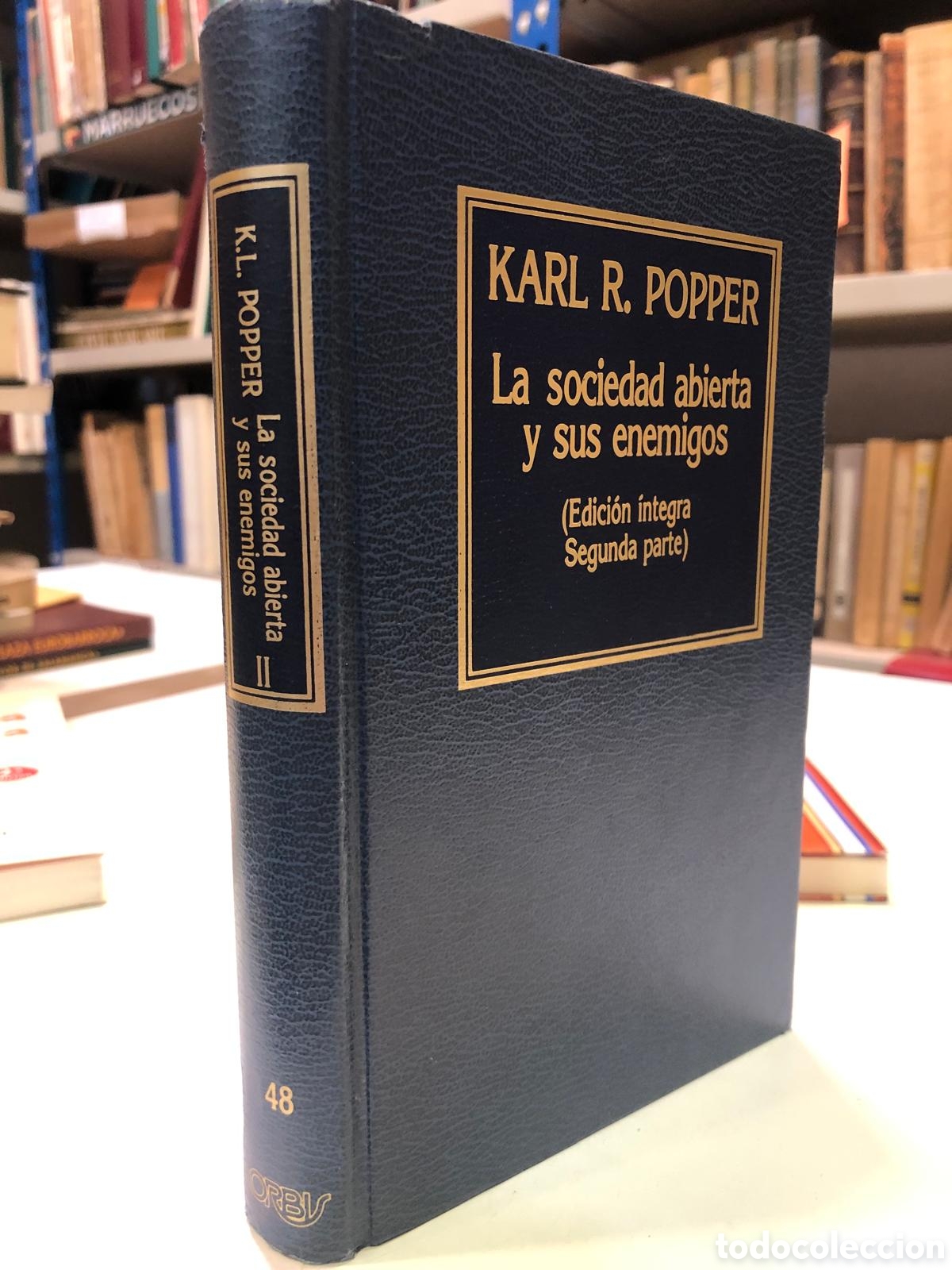 Livros em segunda m&atilde;o: La sociedad abierta y sus enemigos. Segunda parte - Karl R. Popper
