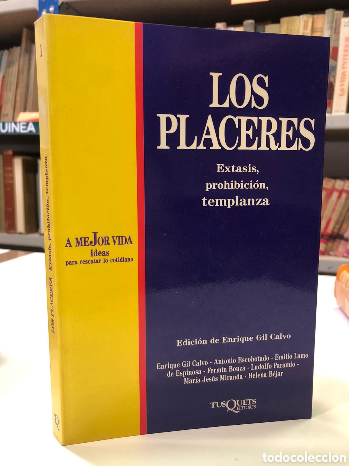 Livros em segunda m&atilde;o: Los placeres. &Eacute;xtasis, prohibici&oacute;n, templanza - Enrique Gil Calvo (Ed.)