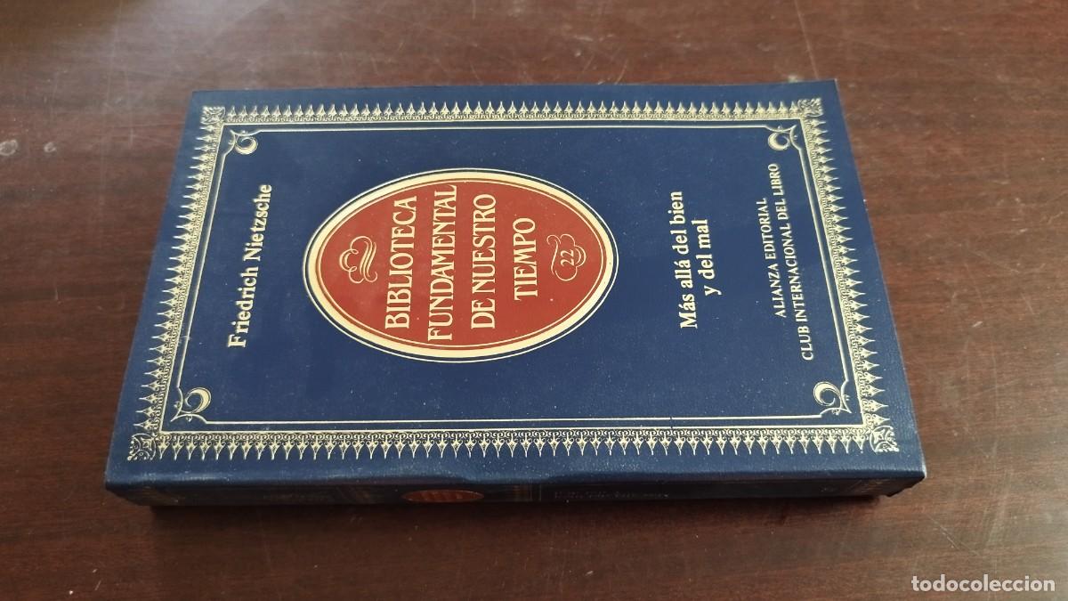 Libros de segunda mano: MAS ALLA DEL BIEN Y DEL MAL / FRIEDRICH NIETZSCHE / ZUX 10 / ALIANZA