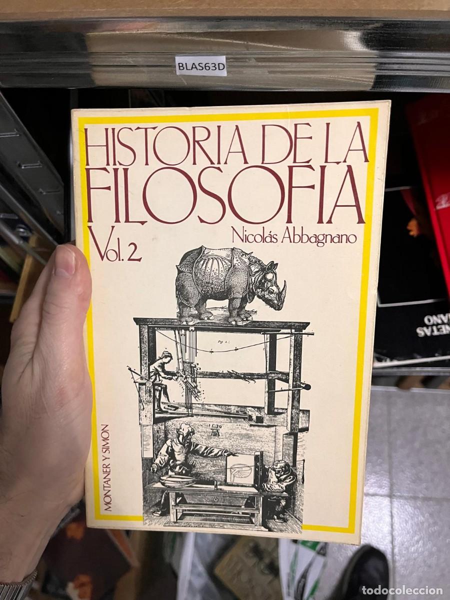 Libros de segunda mano: BLAS63D HISTORIA DE LA FILOSOFIA VOL.2 Nicol&aacute;s Abbagnano