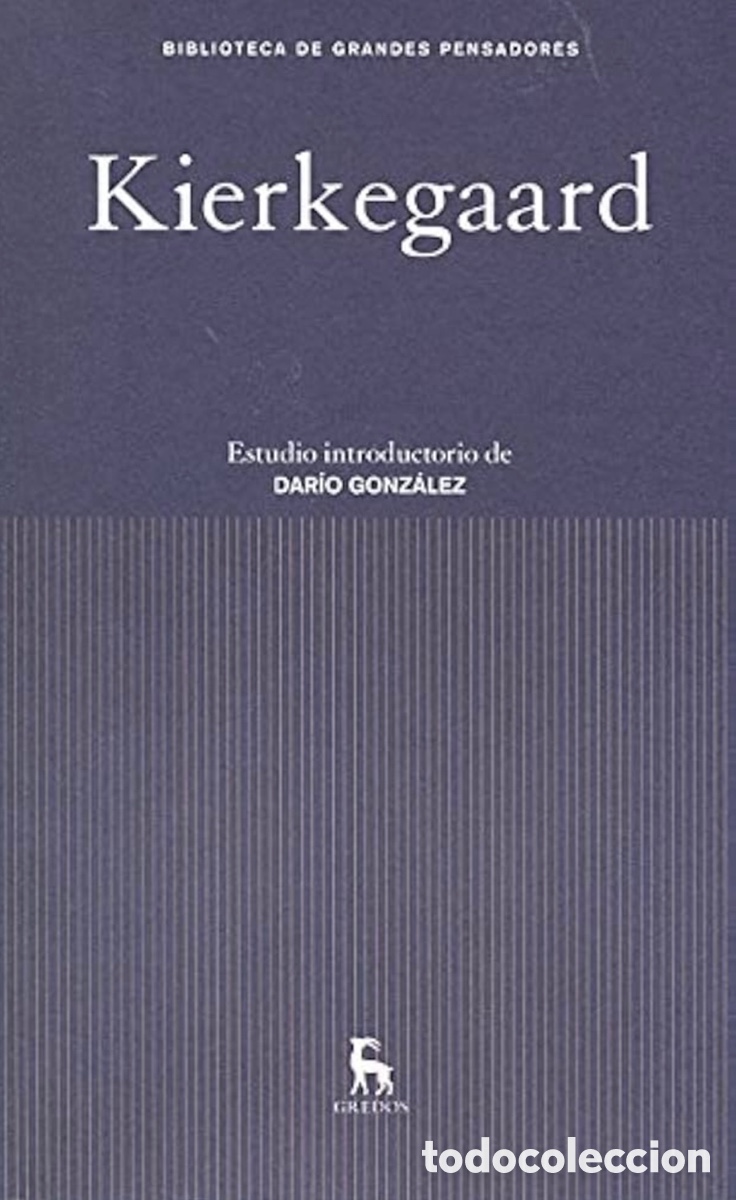 Libros de segunda mano: S&oslash;ren Kierkegaard - Biblioteca Grandes Pensadores
