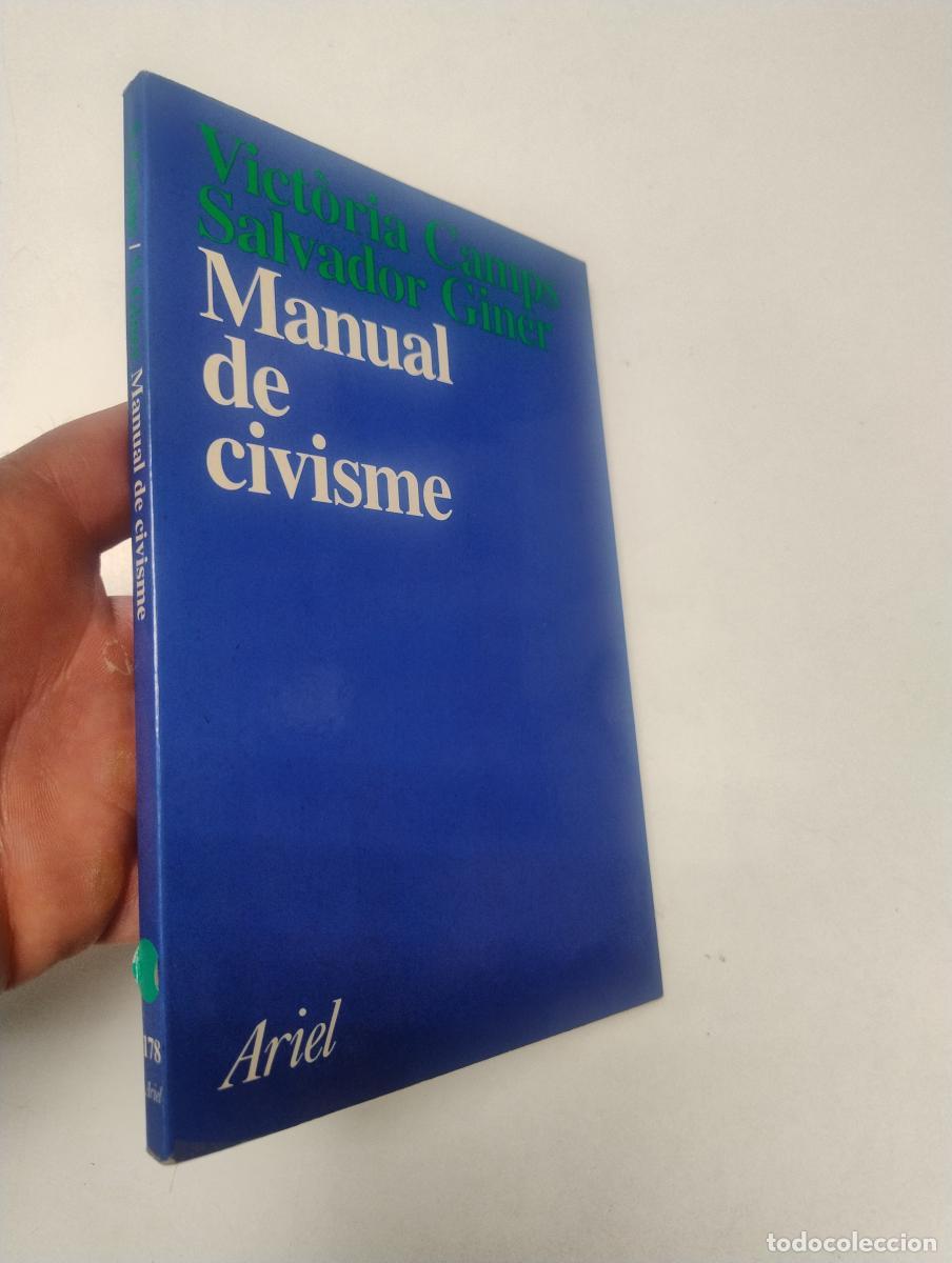Libros de segunda mano: Manual de civisme - Vict&ograve;ria Camps, Salvador Giner
