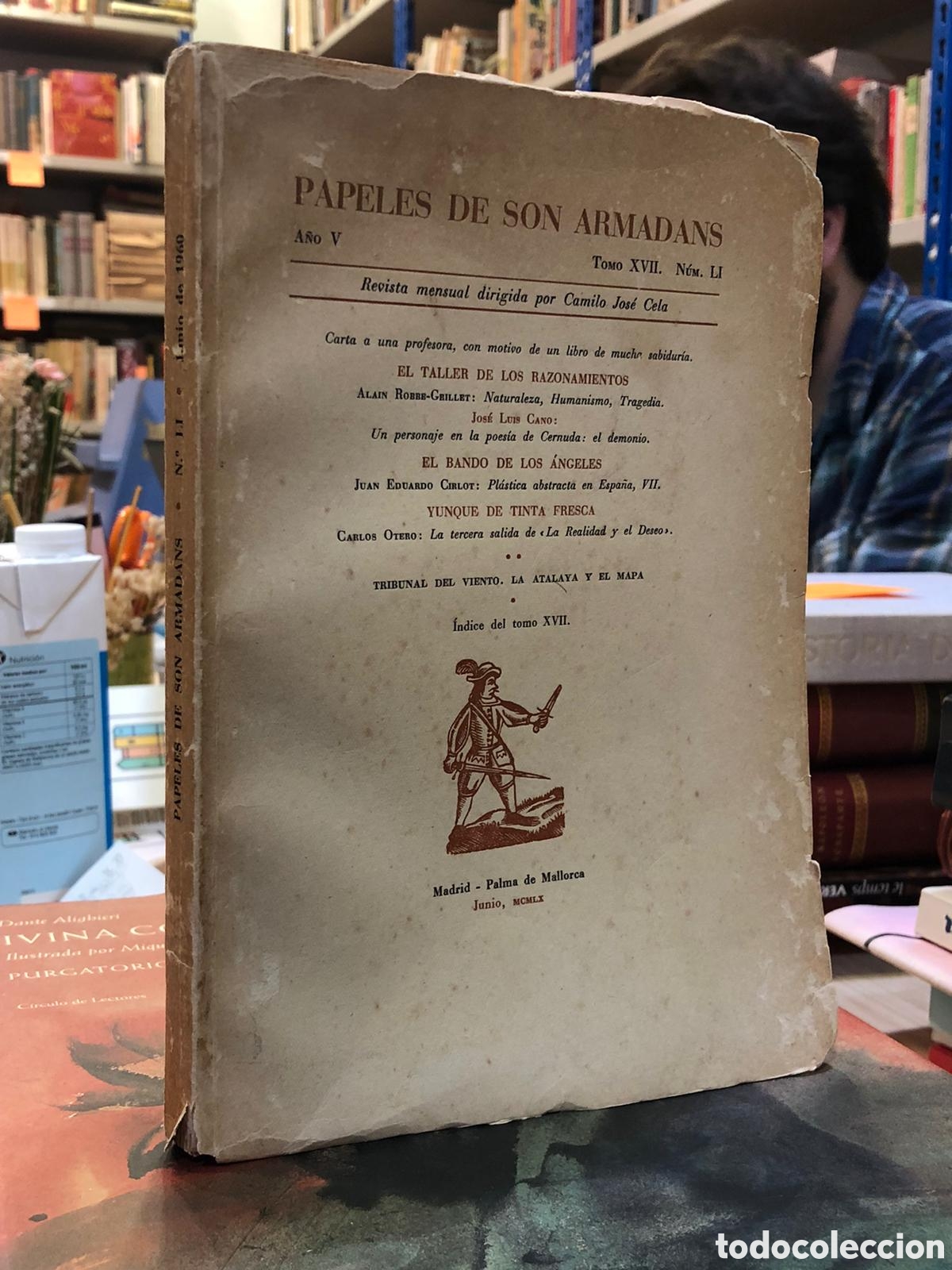 Livros em segunda m&atilde;o: Papeles de son Armadans. A&ntilde;o V. Tomo XVII, N&uacute;m. LI, Junio 1960 - Jose Luis Cano et al.