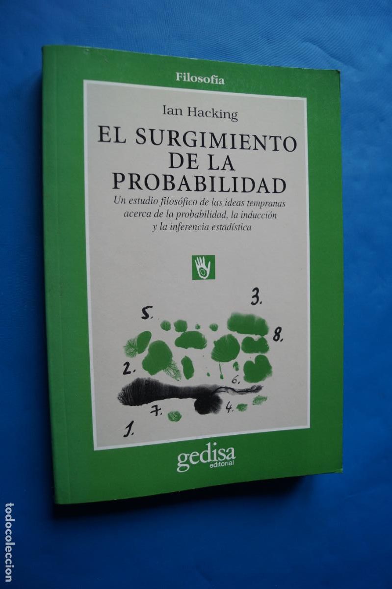 Libros de segunda mano: EL SURGIMIENTO DE LA PROBABILIDAD. IAN HACKING