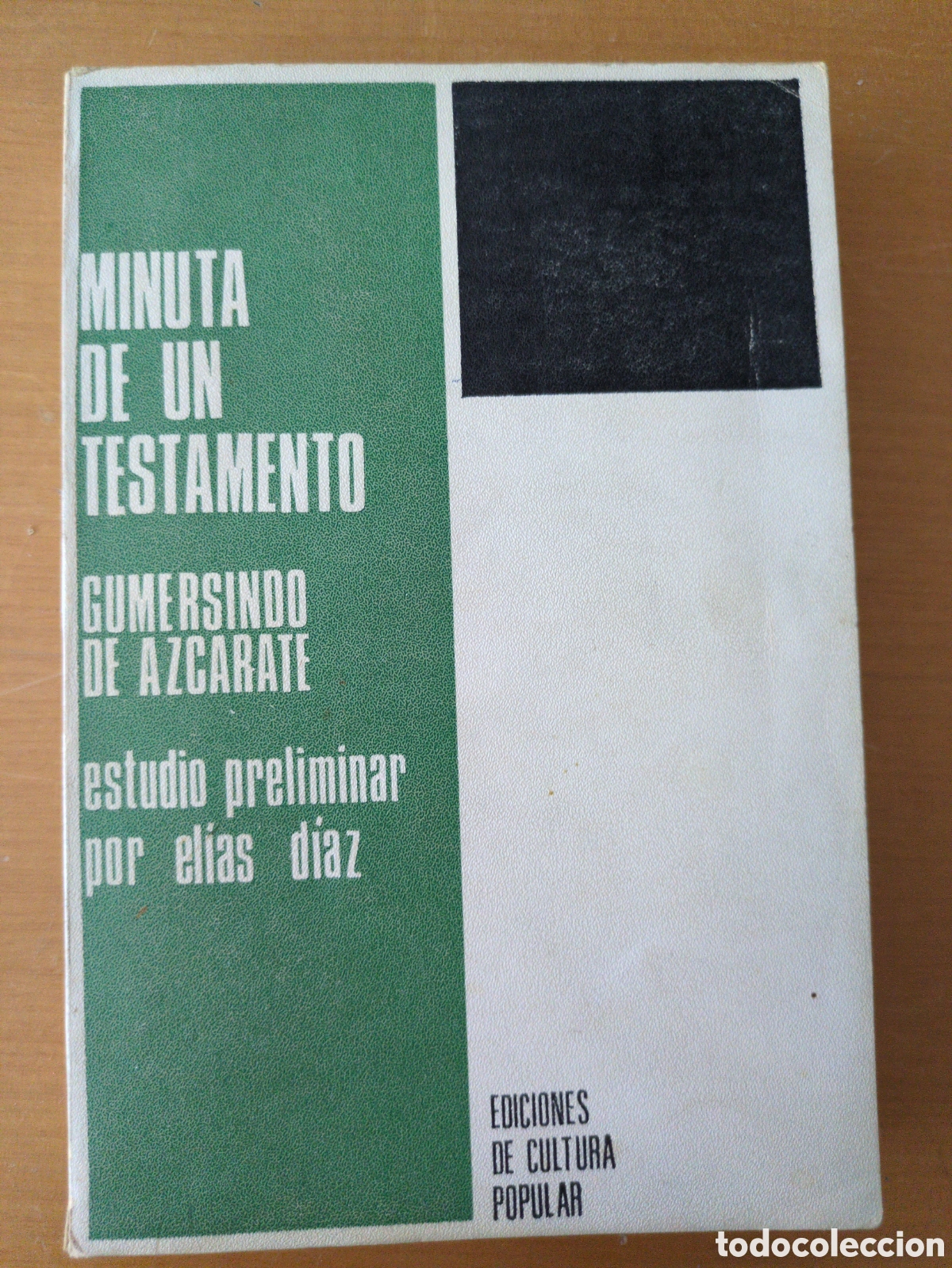 Libros de segunda mano: Minuta de un testamento. Gumersindo de Azc&aacute;rate