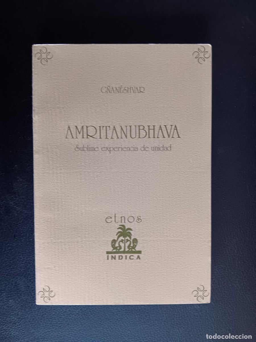 Libros de segunda mano: G&Ntilde;AN&Eacute;SHVAR &ndash; AMRITANUBHAVA. SUBLIME EXPERIENCIA DE UNIDAD &ndash; ETNOS &Iacute;NDICA &ndash; 1994