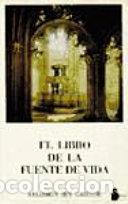 Libros de segunda mano: LIBRO DE LA FUENTE DE VIDA, EL - Ibn Gabirol